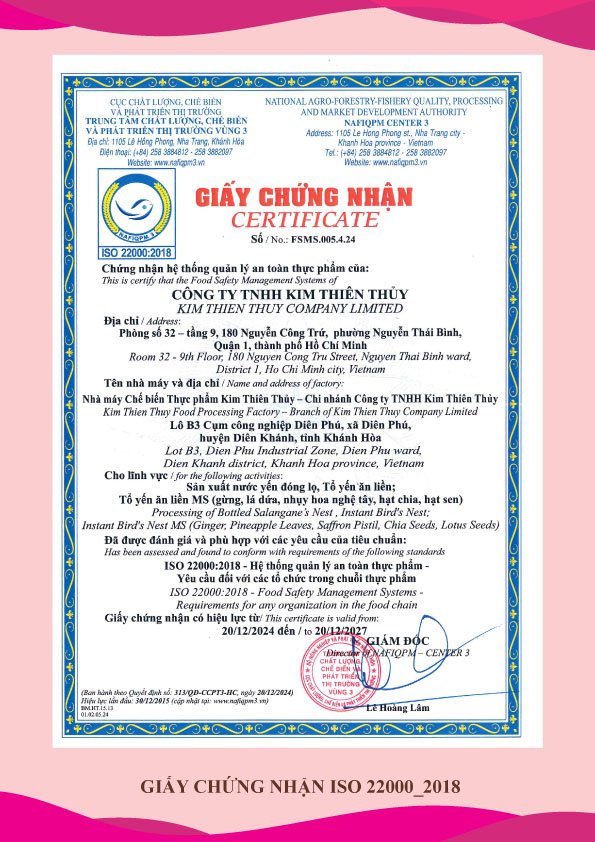 chứng nhận an toàn